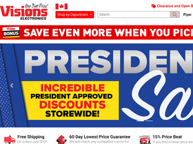 'visions.ca' screenshot