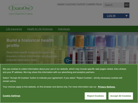 'examone.com' screenshot