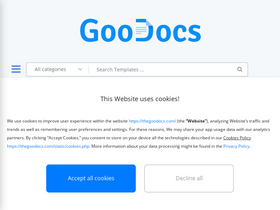 'thegoodocs.com' screenshot