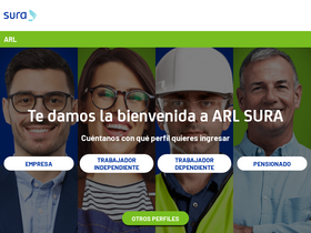 'arlsura.com' screenshot