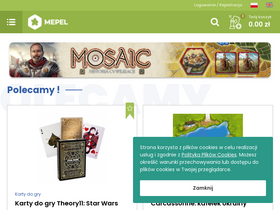 'mepel.pl' screenshot