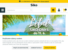 'siko.sk' screenshot