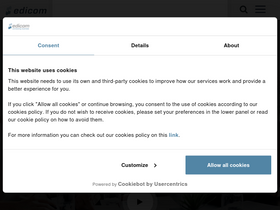 'edicomgroup.com' screenshot