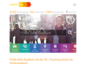 'studieren.de' screenshot