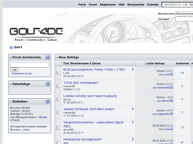 'golf4.de' screenshot