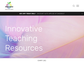 'innovativeteachingideas.com' screenshot
