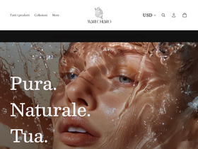 Marechiaro Beauty homepage screenshot