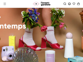 'lavantgardiste.com' screenshot