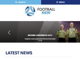 'footballnsw.com.au' screenshot