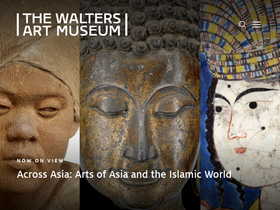 'thewalters.org' screenshot