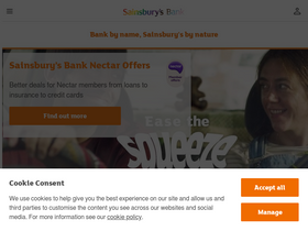 'sainsburysbank.co.uk' screenshot