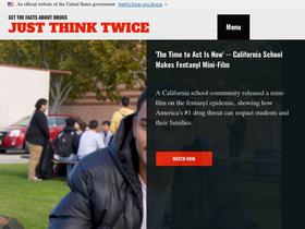 'justthinktwice.gov' screenshot