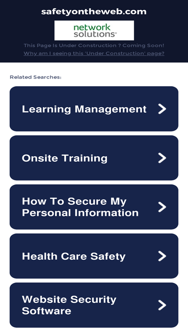 safetyontheweb.com