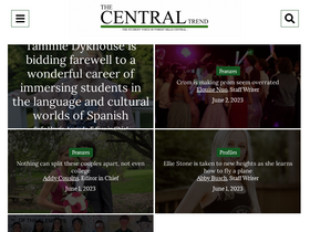 'thecentraltrend.com' screenshot