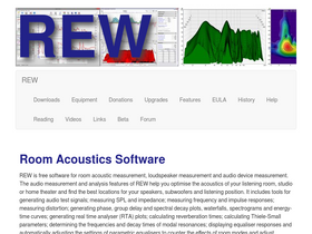 'roomeqwizard.com' screenshot