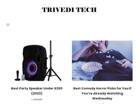 'triveditech.com' screenshot