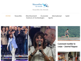 'nouvelles-du-monde.com' screenshot