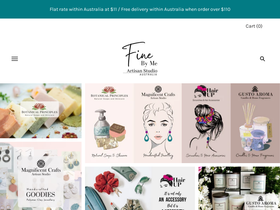 finebyme.com.au homepage screenshot