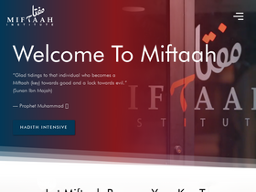 'miftaah.org' screenshot