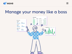 'waveapps.com' screenshot