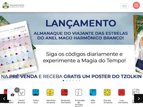 'sincronariodapaz.org' screenshot