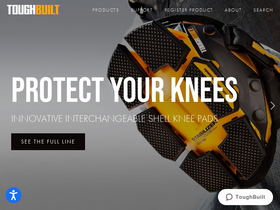 'toughbuilt.com' screenshot