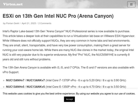 'virten.net' screenshot