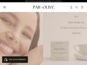 Parolive homepage screenshot