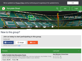 'kerrydalestreet.co.uk' screenshot