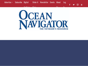 'oceannavigator.com' screenshot