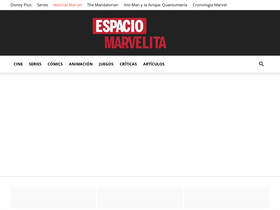 'espaciomarvelita.com' screenshot