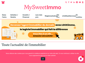 'mysweetimmo.com' screenshot