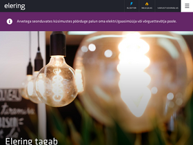 'elering.ee' screenshot