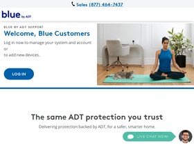'bluebyadt.com' screenshot