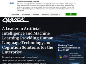 'apptek.com' screenshot