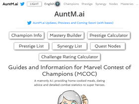 'auntm.ai' screenshot