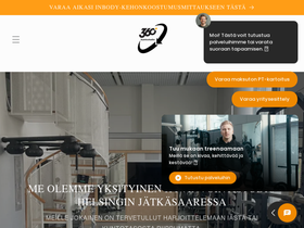 kuntostudio.fi homepage screenshot