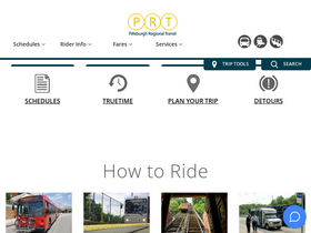 'portauthority.org' screenshot