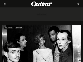 'guitar.com' screenshot