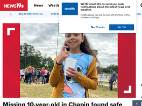 'wltx.com' screenshot