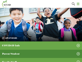 'scusd.edu' screenshot