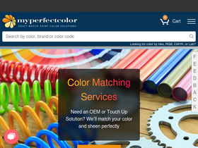 'myperfectcolor.com' screenshot