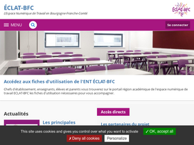 'lyc-leshaberges-vesoul.eclat-bfc.fr' screenshot