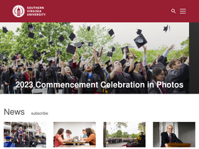 'svu.edu' screenshot