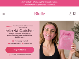 Bluile homepage screenshot