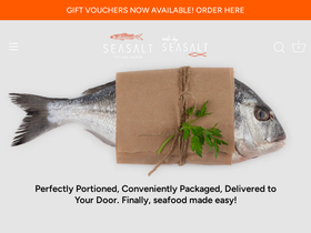 seasaltfish.com homepage screenshot