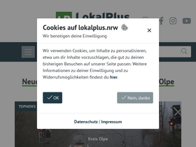'lokalplus.nrw' screenshot