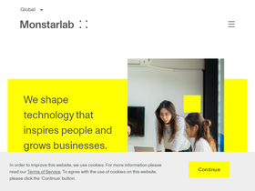 'monstar-lab.com' screenshot