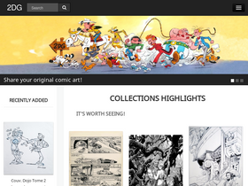 '2dgalleries.com' screenshot