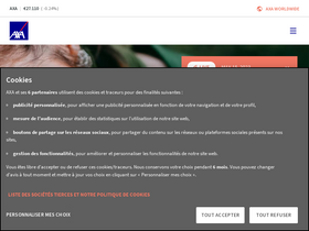 'axa.com' screenshot